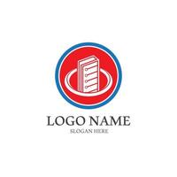 vettore di tecnologia dell'icona del logo del libro digitale