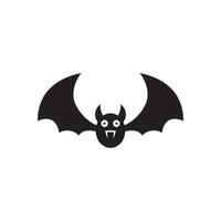 pipistrello logo vettore icona