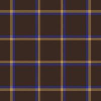 sfondo senza soluzione di continuità vettore. tessuto tartan struttura. plaid modello tessile dai un'occhiata. vettore