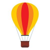 baloon icona, piatto stile vettore
