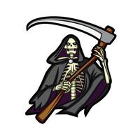 illustrazione di Grim Reaper vettore