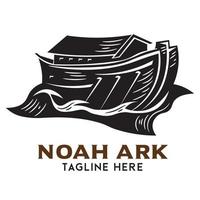 Noè arca vettore illustrazione, Perfetto per Comunità logo anche bene per organizzazioni logo