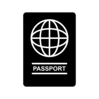 passaporto vettore icona