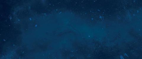 blu acquerello e carta struttura. bellissimo buio pendenza mano disegnato di spazzola grunge sfondo. acquerello lavare acqua dipinto struttura vicino su, grungy design. blu nebulosa scintillare stella universo. vettore