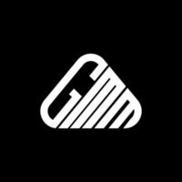 gmm lettera logo creativo design con vettore grafico, gmm semplice e moderno logo.
