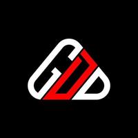 gdd lettera logo creativo design con vettore grafico, gdd semplice e moderno logo.