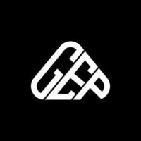 gep lettera logo creativo design con vettore grafico, gep semplice e moderno logo.