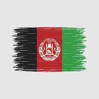 pennello bandiera afghanistan vettore