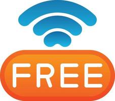 gratuito Wi-Fi vettore icona design