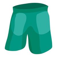 pantaloncini icona, cartone animato stile vettore