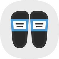 pantofole vettore icona design