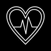 cardiogramma vettore icona