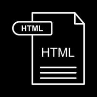 html vettore icona