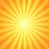 astratto arancia sole o sunburst sfondo. raggio di sole, luce del sole, luce del sole, o raggio di sole sfondo. grafico modello per striscione, o pubblicità design. estate tema sfondo. gratuito vettore illustrazione.