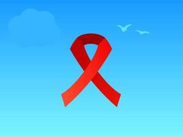 hiv AIDS vettore illustrazione piatto design