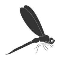 vettore logo libellula