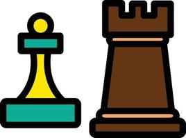 scacchi vettore icona design