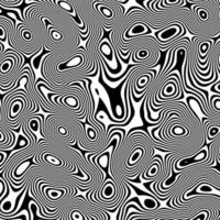 ottico illusione Linee sfondo. astratto 3d nero e bianca illusioni. concettuale design di ottico illusione vettore. eps 10 vettore illustrazione