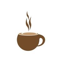 immagini del logo della tazza di caffè vettore