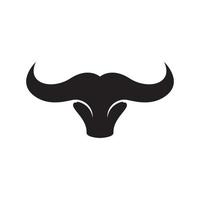 immagini del logo testa di toro vettore