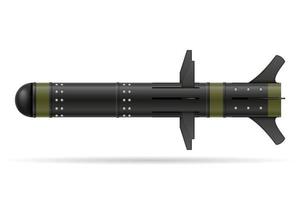 mano portatile missile sistema vettore illustrazione isolato su bianca sfondo