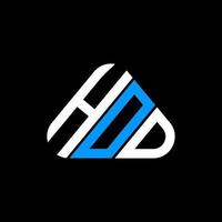 hod lettera logo creativo design con vettore grafico, hod semplice e moderno logo.