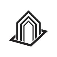 immagini del logo immobiliare vettore
