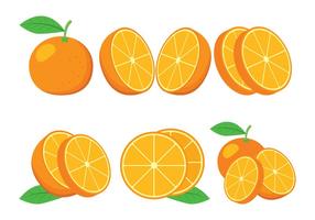 Clementine icone vettoriali