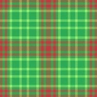 dai un'occhiata struttura tartan. senza soluzione di continuità modello sfondo. tessuto tessile plaid vettore. vettore