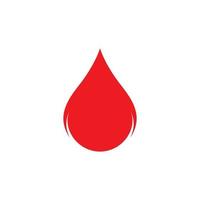 sangue logo vettore icona illustrazione