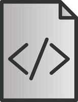 file codice vettore icona design