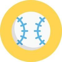 illustrazione vettoriale di baseball su uno sfondo. simboli di qualità premium. icone vettoriali per il concetto e la progettazione grafica.