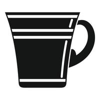 bevanda boccale icona semplice vettore. caffè tazza vettore