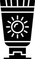protezione solare creativo icona design vettore
