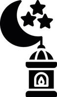 Ramadan creativo icona design vettore