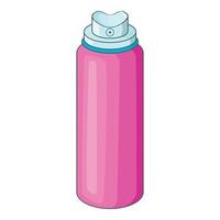 deodorante icona, cartone animato stile vettore