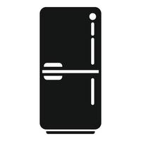 frigo icona semplice vettore. cucina interno vettore