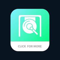 gong musica Cina Cinese mobile App icona design vettore