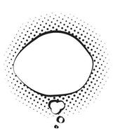 vettore illustrazione di retrò bolla
