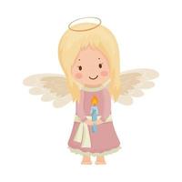 vettore illustrazione di angelo
