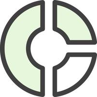 ciambella grafico vettore icona design