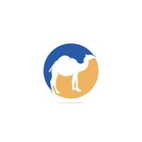 cammello logo modello vettore icona illustrazione design