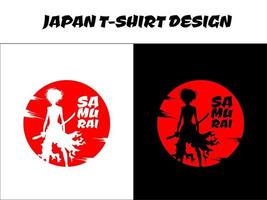 femmina samurai vettore per design t camicia concetto, urbano samurai, silhouette samurai, giapponese maglietta disegno, giapponese tema disegno, samurai vettore illustrazione