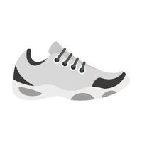scarpe da ginnastica per tennis icona, piatto stile vettore