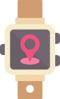orologio intelligente creativo icona design vettore