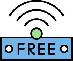 gratuito Wi-Fi creativo icona design vettore