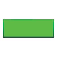 verde pulsante icona, piatto stile vettore