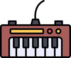 pianoforte tastiera creativo icona design vettore