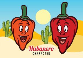 Mascotte di Habanero vettore