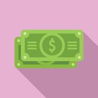 monetizzazione denaro contante icona piatto vettore. mobile strategia vettore